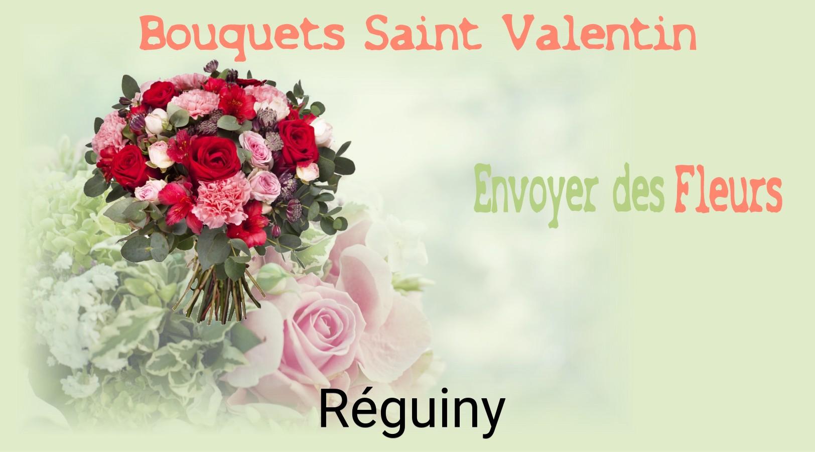 Roses de Saint-Valentin livrées à Réguiny